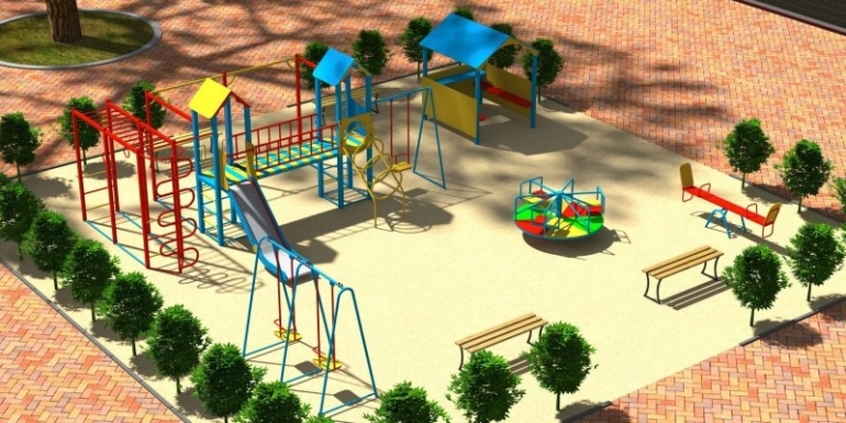 Конструкции детских площадок