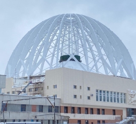 В Екатеринбурге отреставрировали купол цирка имени В.И. Филатова