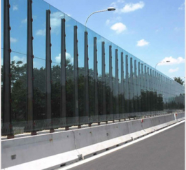 Шумозащитные экраны: особенности конструкции и монтажа