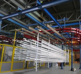 Преимущества порошковой покраски металлоконструкций