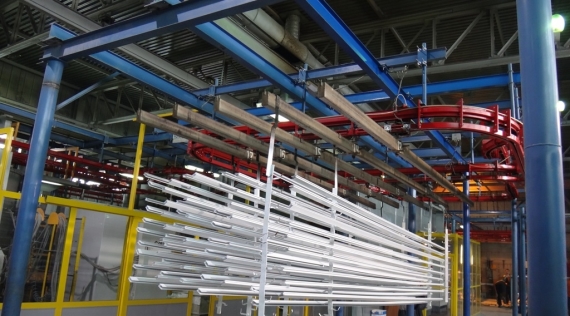 Преимущества порошковой покраски металлоконструкций