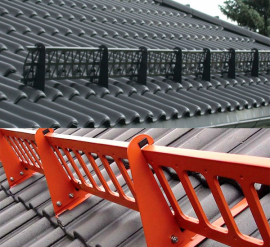 Металлические ограждения для кровли