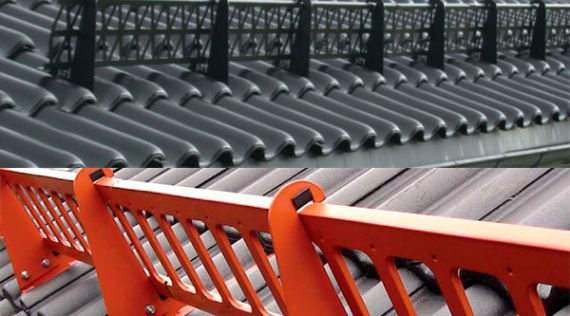 Металлические ограждения для кровли