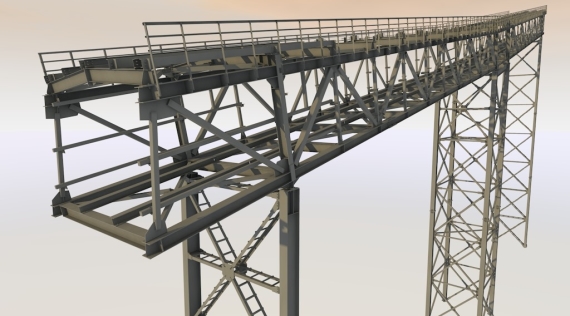 Надежные эстакады из металлоконструкций