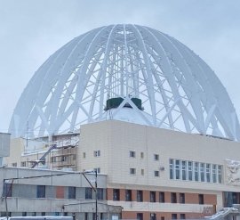 В Екатеринбурге отреставрировали купол цирка имени В.И. Филатова