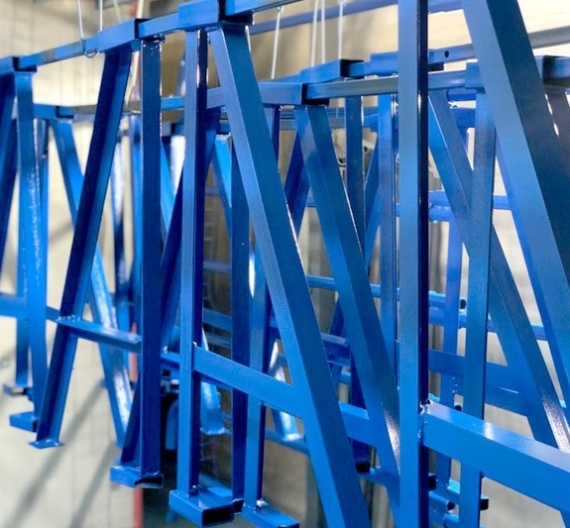 Порошковая покраска металлоконструкций – как проводится, преимущества технологии