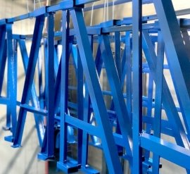 Порошковая покраска металлоконструкций – как проводится, преимущества технологии