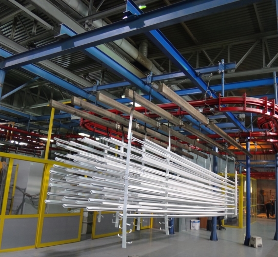 Преимущества порошковой покраски металлоконструкций