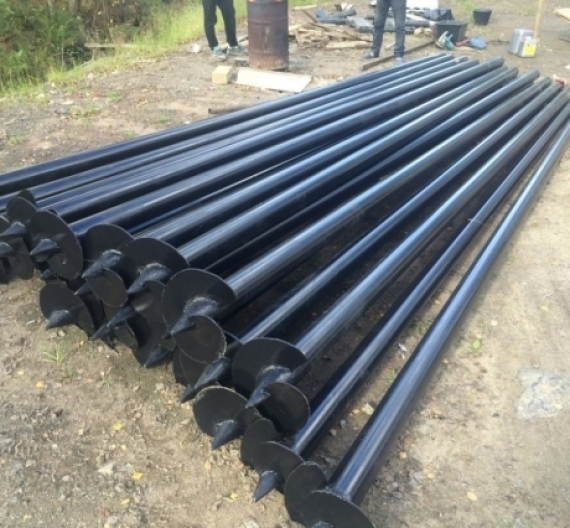 Монтаж винтовых свай — технология, этапы, сроки и цены