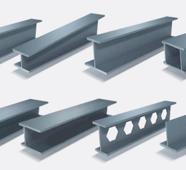 Стальные металлические балки для строительства